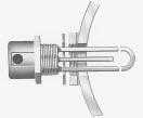 Technical & Application Data Chromalox heavy duty tubular elements are welded or brazed to a screw plug.