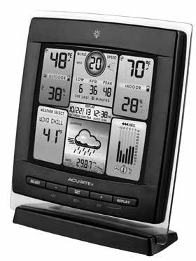 ..9 3-in-1 Sensor Installation...10 Using the Weather Center...11 Troubleshooting...13 Care & Maintenance...15 Calibration...15 Specifications.