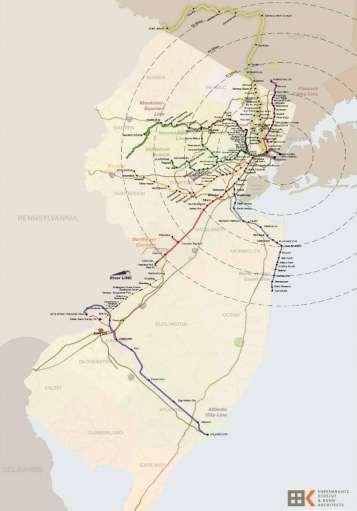 Transit Lite & Community Transit (by private carriers and/or counties) Connecting NJ to