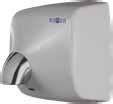 Sturdy, vandal resistant design 305km/hr airflow, 72dB noise rating (2m) 800W Thermostatic protection with auto-reset