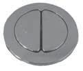 40) Compatible Products Johnson Suisse Imex R&T - Rectangle Button Chrome