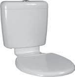 Wall Mount Plastic Mode G1210 $180.00 ($198.00) Plastic wall mounted cistern Basic design for general purpose use Plastic seat, link, flush pipe and fixings 4.