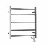 plug-in or fixed wiring installation IP45 rating 65W 600 550 Heated Towel Rail Straight HTCR05-01S $460.00 ($506.