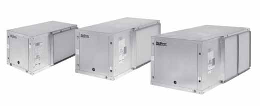 Horizontal Features and Benefits Enfinity Horizontal Units Available in Three Cabinet Sizes - 019 thru 060 Cabinet McQuay Enfinity horizontal water source heat pumps are available in three cabinet