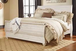 can be added to one or both sides of queen or king poster beds Vintage Casual group in a two-tone finish replicated