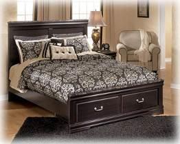finish Beds available: King Sleigh Bed (76/78/97) King Sleigh HB (78/B100-66) Queen Sleigh Bed (74/77/96) Queen Sleigh HB (77/B100-31) Queen Storage Bed