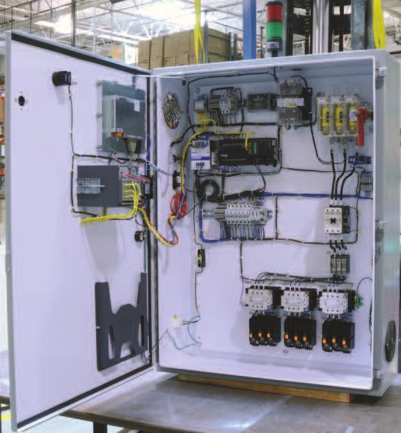 Temperature Controllers Custom Control Panels Temperature Control Panels Custom Designed/Manufactured for any Industrial Process Applications Typical Design Features NEMA enclosure Choice of