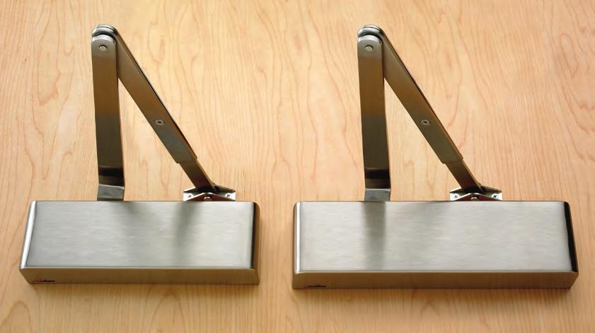 ORBIS COMMERCIAL OVERHEAD DOOR CLOSERS Door Closers Orbis Commercial closers are high specification adjustable power closers which have clean and simple lines, ideally suited for use with Orbis