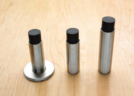 Door Stops & Skirting Buffers Designed to fix onto the wall, skirting or floor to limit the opening of the door and to protect door hardware from damage Skirting mounted options Rose fixed skirting