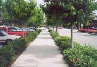 2.9 Off Street Parking General Off Street Parking 1 Minimize the footprint of parking areas through measures such as shared parking areas, reduced parking supply requirements near transit routes, and