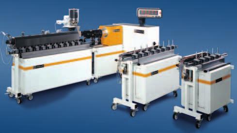 The modular concept The new modular concept permits almost universal application in extrusion and compounding.