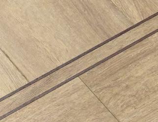 with grain at 90 0 to the main floor area Walnut Marquetry Strip shown with Classic Oak Beige Grouting Strip shown with Natural Limestone 1022 Walnut 1cm Cross Grain Strip with 2551 Light Oak