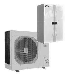 Plug & Heat heat pump Quick and easy to install For new homes or boiler backup operation 50 HFC R410A CERTIFIED BY CERTITA Heating capacity: 5.