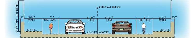 Abbey Avenue Enhancements Abbey Bridge