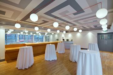Gallery 3 Gallery 3 is a versatile space that is perfectly suited for day meetings and seminars as well as drinks