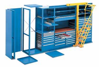 ADDITIONAL STORAGE & WORKSPACE SOLUTIONS Lista offers a variety of organized, spaceefficient solutions designed to help you improve productivity in your facility.