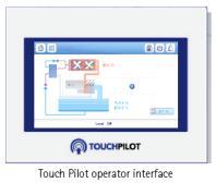 Operation granted up to 50 C outdoor air temperature. TOUCH PILOT smart control with intuitive and user-friendly 7 interface.