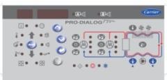 PRO-DIALOG Chilled-Water Control System CONTROL FEATURES (Pro-Dialog Plus) An advanced numeric control system.