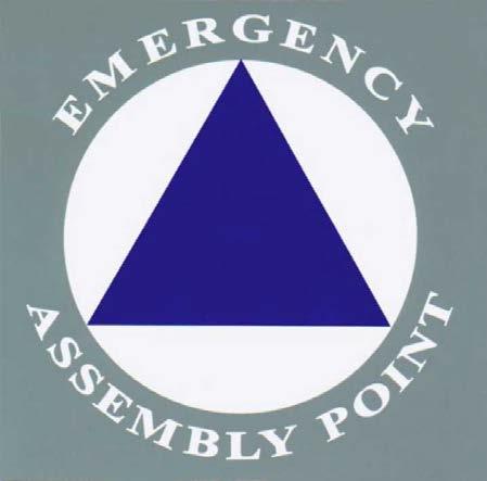 Our Emergency Assembly Point Gather on the Lomita Mall lawn between the