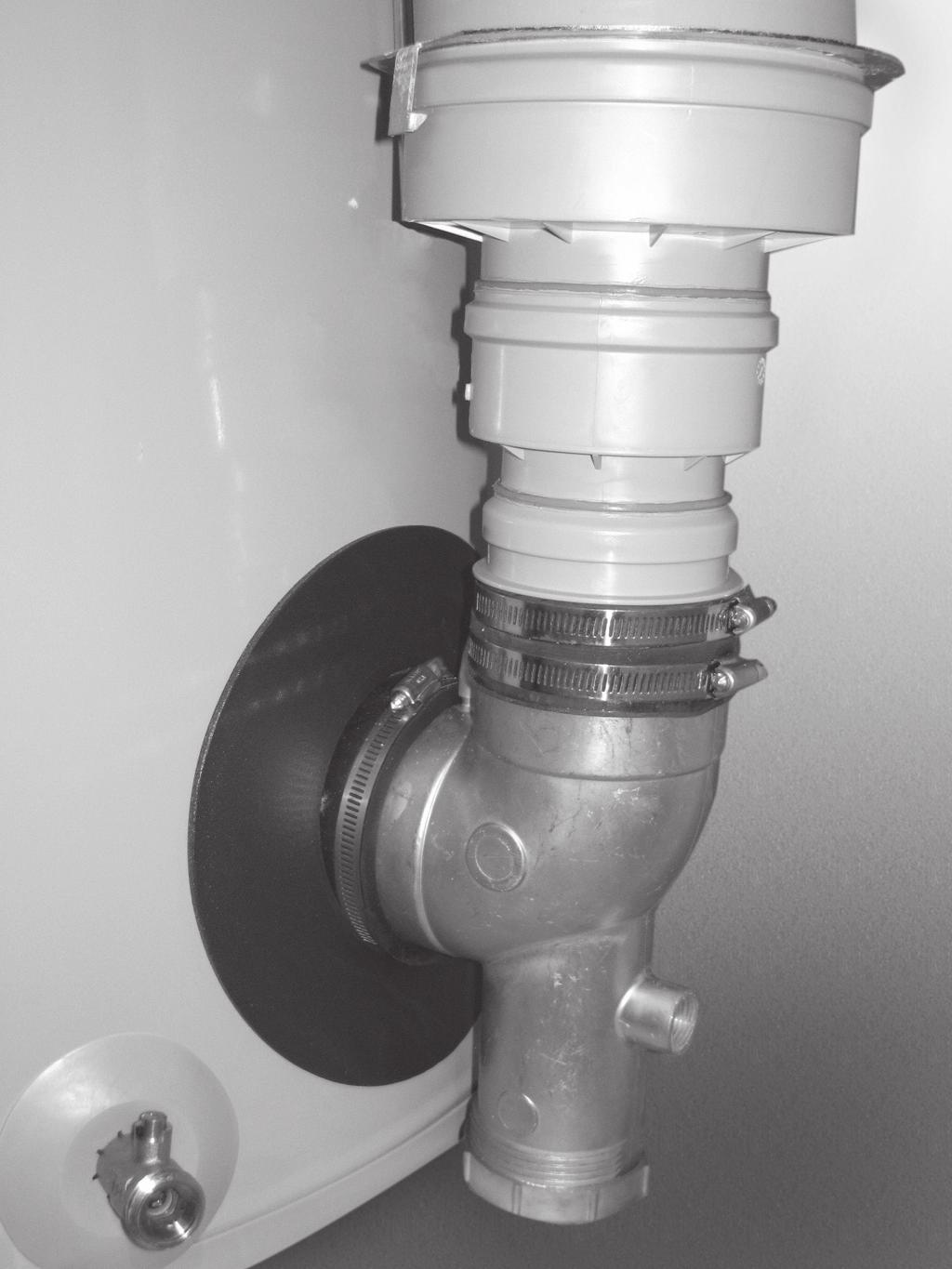 The general instructions for penetrating the side wall are found in the Side Wall Terminations sections of the water heater s Instruction Manual.