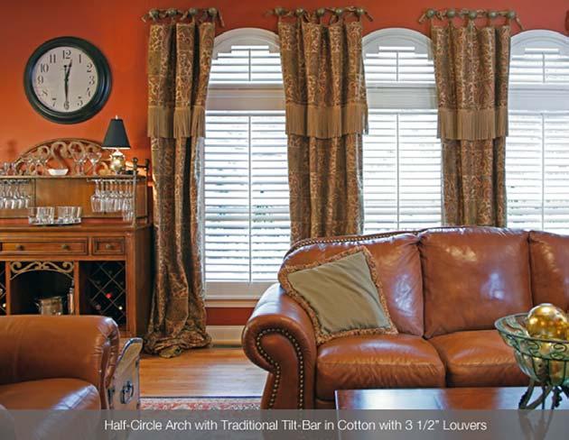 Faux wood provides you with 100 percent vinyl shutters designed for durability.
