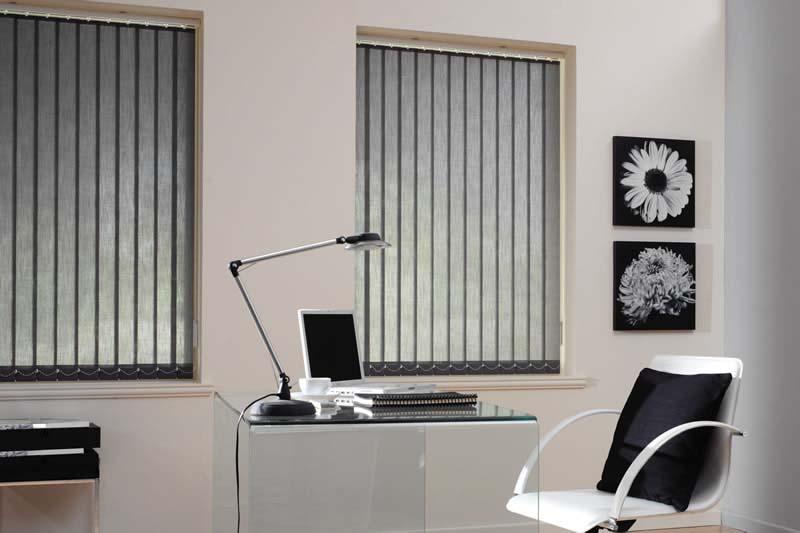 Vertical blinds come in a variety of