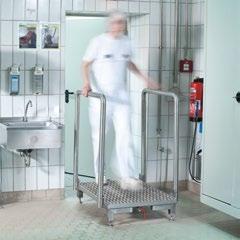 On account of its double length, more steps on the active cleaning surface are required, which ensures even more intensive cleaning.