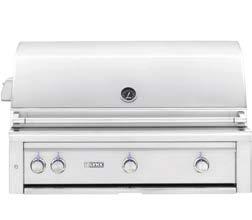 LYNX GRILLS AND BURNERS LYNX BUILT-IN GRILLS Enjoy commercial-grade features like the Trident