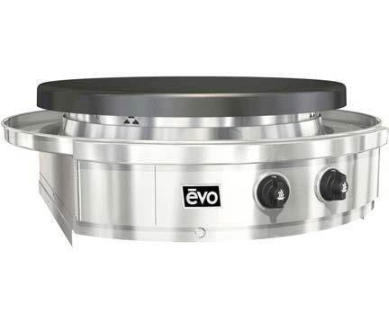 EVO AFFINITY 30G EVO AFFINITY 30G BUILT-IN COOKTOP The Evo Affinity 30G Cooktop is the perfect solution for outdoor kitchens with an emphasis on social cooking and entertainment.