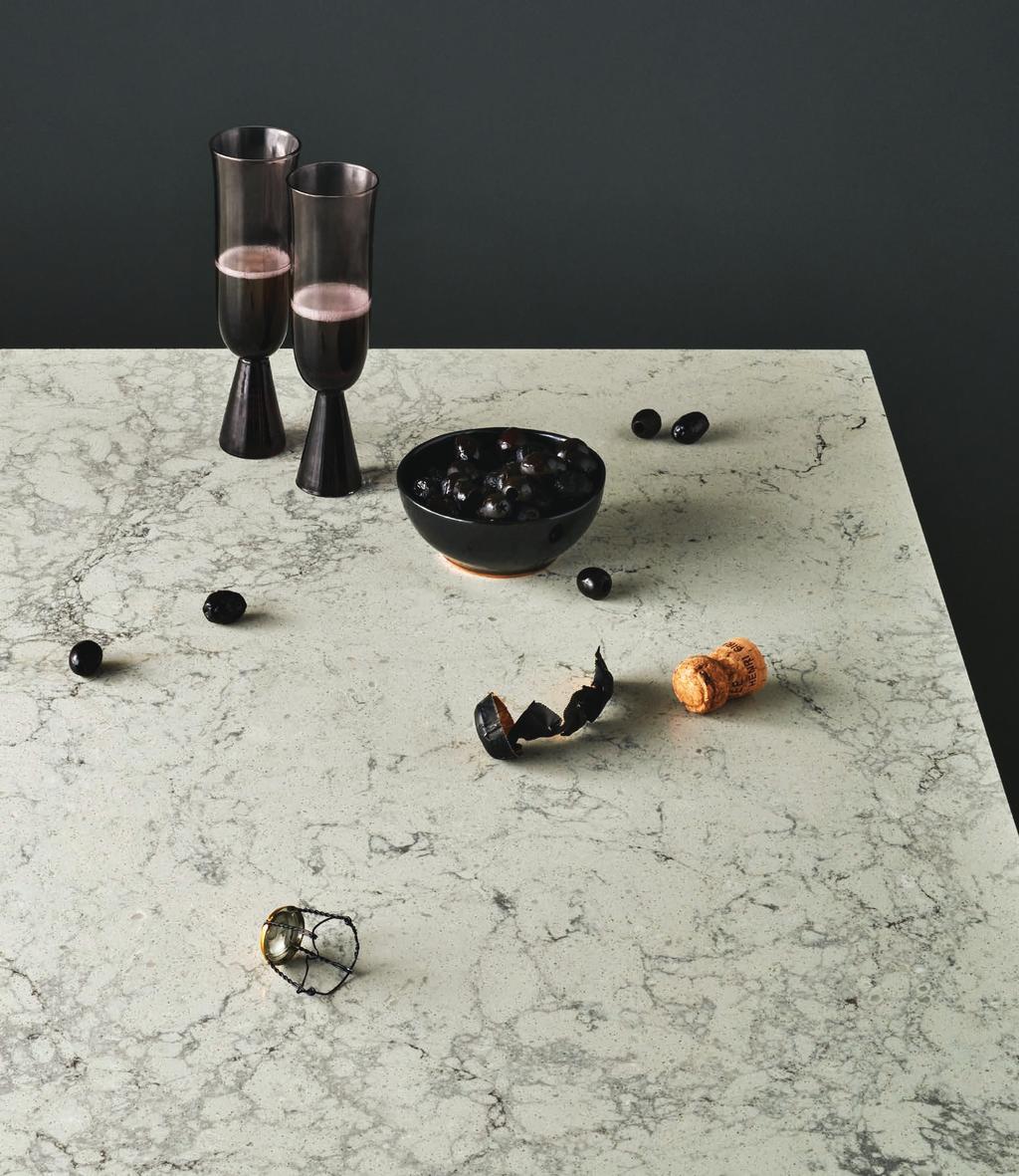 5043 Montblanc Freedom of design with seemingly endless application possibilities Caesarstone quartz beauty and strength combined Quartz is more than beautiful.
