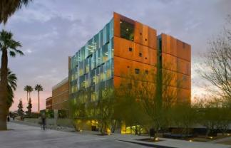 New Buildings Metal Cladding Metal cladding that weathers naturally complements the desert