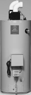 WATER HEATERS RESIDENTIAL SELECT Power Direct-Vent Gas Models (Two Pipe) Two-pipe closed combustion system permits combined horizontal and vertical venting and air intake runs up to 45 total feet