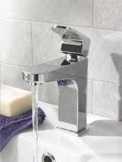 attachment which can be either held in a cradle above the taps (pictured) or attached to your wall above the bath