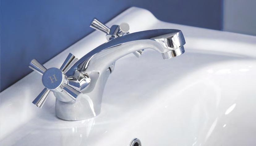 COMMERCIAL MILAN COMMERCIAL MILAN MONO BASIN MIXER WITH POP UP WASTE Reduced water flow option available, see FR113 code