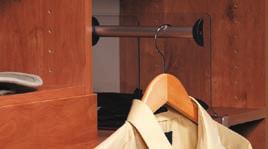 Large walk-in closets can become as luxurious as