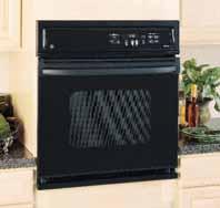 Installation Flexibility 27" wall ovens can be installed in a wall or 27" cabinet, or undercounter installation with either a gas or electric cooktop above.