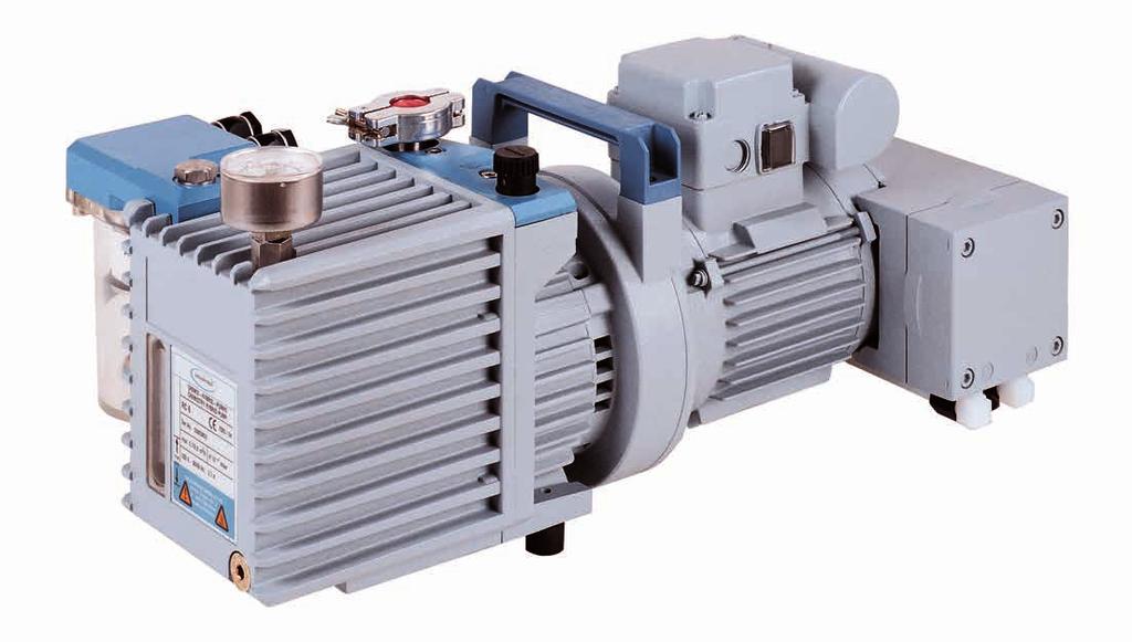 Combination Rotary Vane/Diaphragm Vacuum Pumps VACUUBRAND HYBRID* Vacuum Pumps Designed for use with acids and other harsh chemicals including TFA, TFA by-products, acetonitrile, HBe and HNO 3