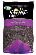 Sunshine All-Purpose Potting Mix Formulated for indoor use Premium growing mix effectively retains nutrients and water Comprised of peat moss, perlite and starter fertilizer Certified as a Premium