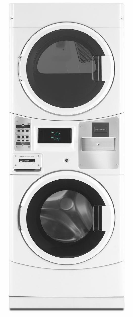 electric or gas dryer 2 extra large capacity units One-touch cycle selection and programmable options Turbo vent technology Available with solid