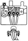 10 copper wires and a matching 3-wire receptacle of NEMA Type 10-30R, as illustrated below: To connect a 3-wire power cord to the dryer, follow the steps below.