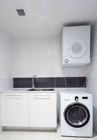 Reducing Vibration As the tumble dryer spins, a lot of the sound comes from the appliance vibrating. Some brands have developed technology which helps reduce the amount of vibration.