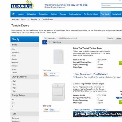 Buying a Tumble Dryer in Store vs Online Whether you buy your tumble dryer online or in store, it s important to do