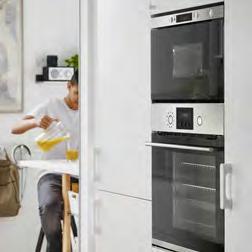 Place a built-in microwave in high or wall cabinet it s a smart use of space but also a way