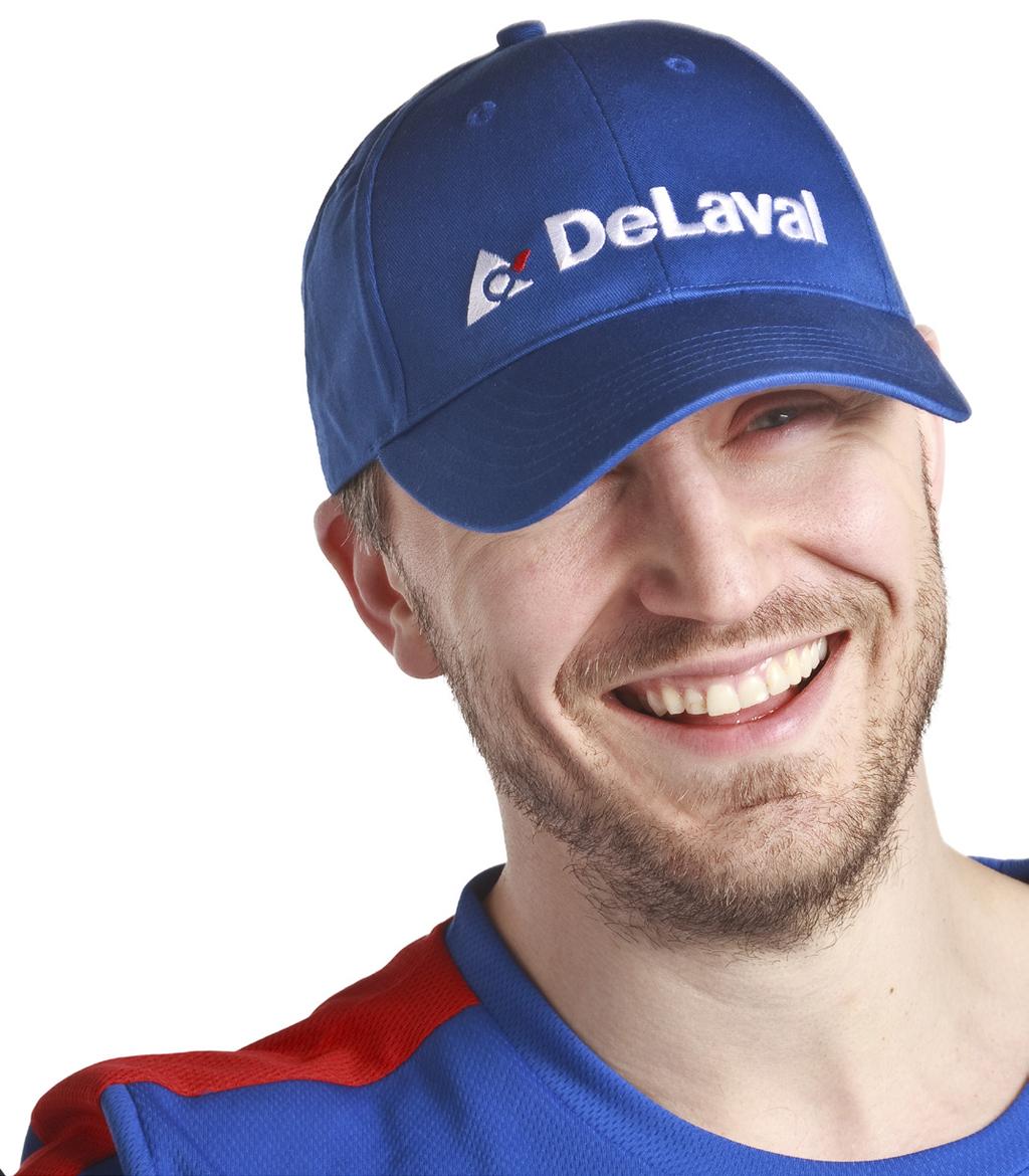DeLaval baseball cap A classic baseball style cap with adjustable strap at back.