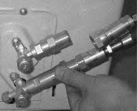 hand, Fig.6.3. NOTE: The refrigerant pipes must be connected to the valves on the outdoor unit with as little stress as possible.