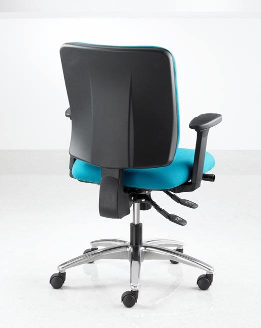 1. G1MA mechanism M1 2. G1MA mechanism M2 3. G1MC mechanism M3 Practical, comfortable chairs with seamless upholstery, offered with a choice of mechanisms (see pages 22-23 for details).