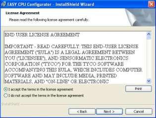 Figure 32. License Agreement screen Figure 34. Ready to Install screen 6.