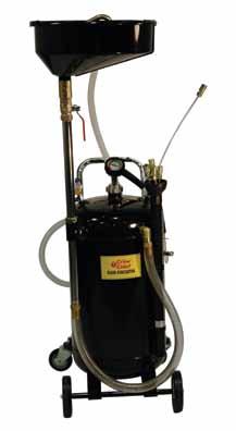 20-Gallon Combination Fluid Evacuator & Oil Drain JDI-20COMBO 20-Gallon Combination Fluid Evacuator & Oil Drain with Transparent Bowl JDI-20COMBO-B Versatile Oil Drain and Fluid Evacuator.
