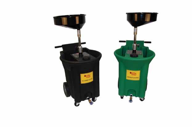 C R E W C H I E F 22-Gallon Oil Change Station JDI-22DCX This 22-gallon capacity drain was designed for the high volume automotive service facility with