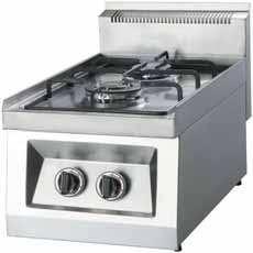Cookers OSOG 4065 PS Gas Cooker With Two Burners Over Bench OSOG